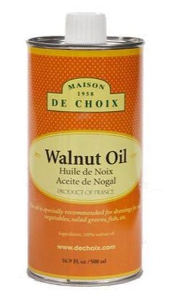 French Walnut Oils from Maison De Choix 16.9oz - The Gourmet Corner
